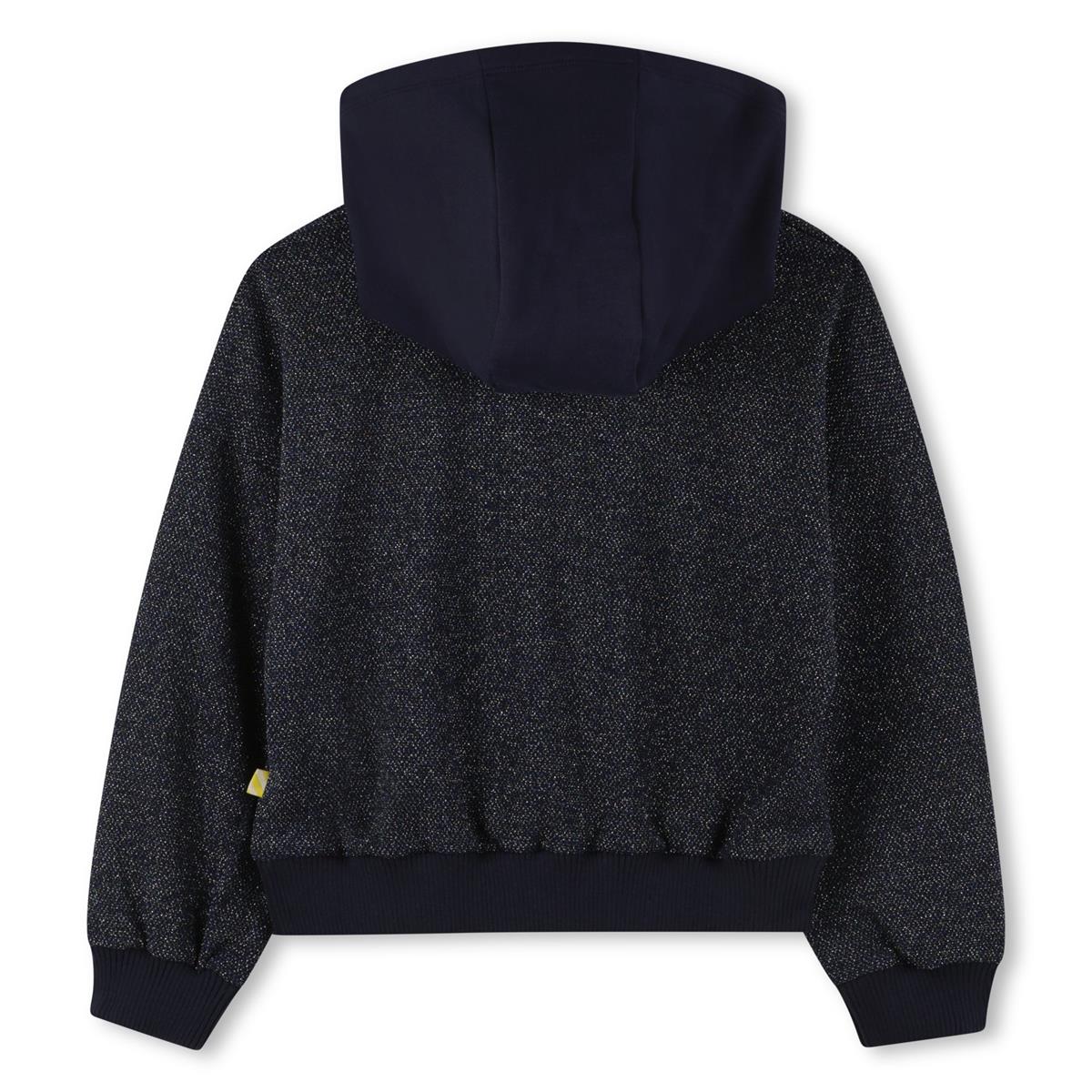 Billieblush - sudadera con capucha y alambre azul indigo brillante