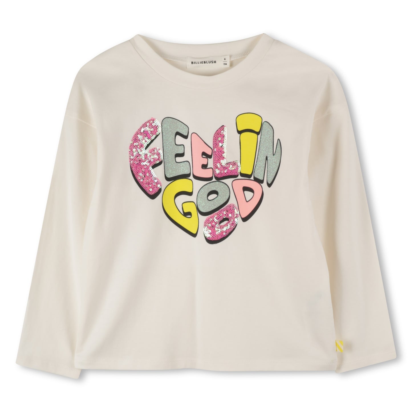 Billieblush - White T -Sish "Feelin Good"