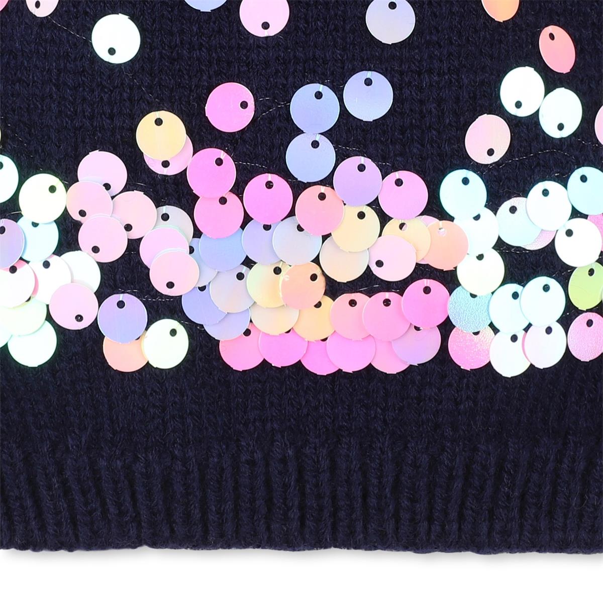 Billieblush - Bonnet Blue Indigo en lentejuelas