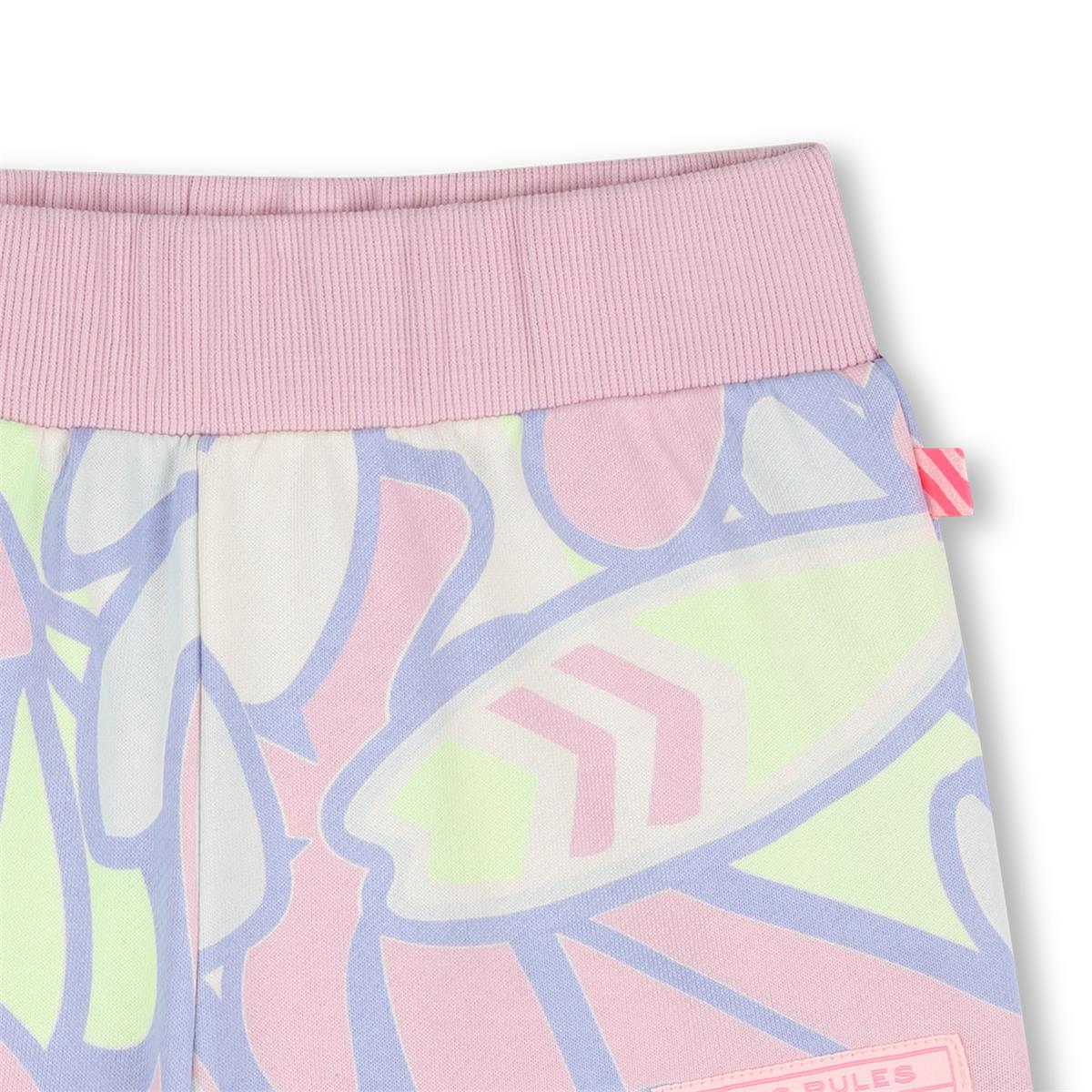 Billieblush - Lemon green surf print shorts