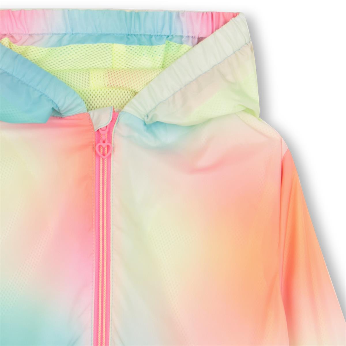 Billieblush - Veelkleurig windjack met capuchon
