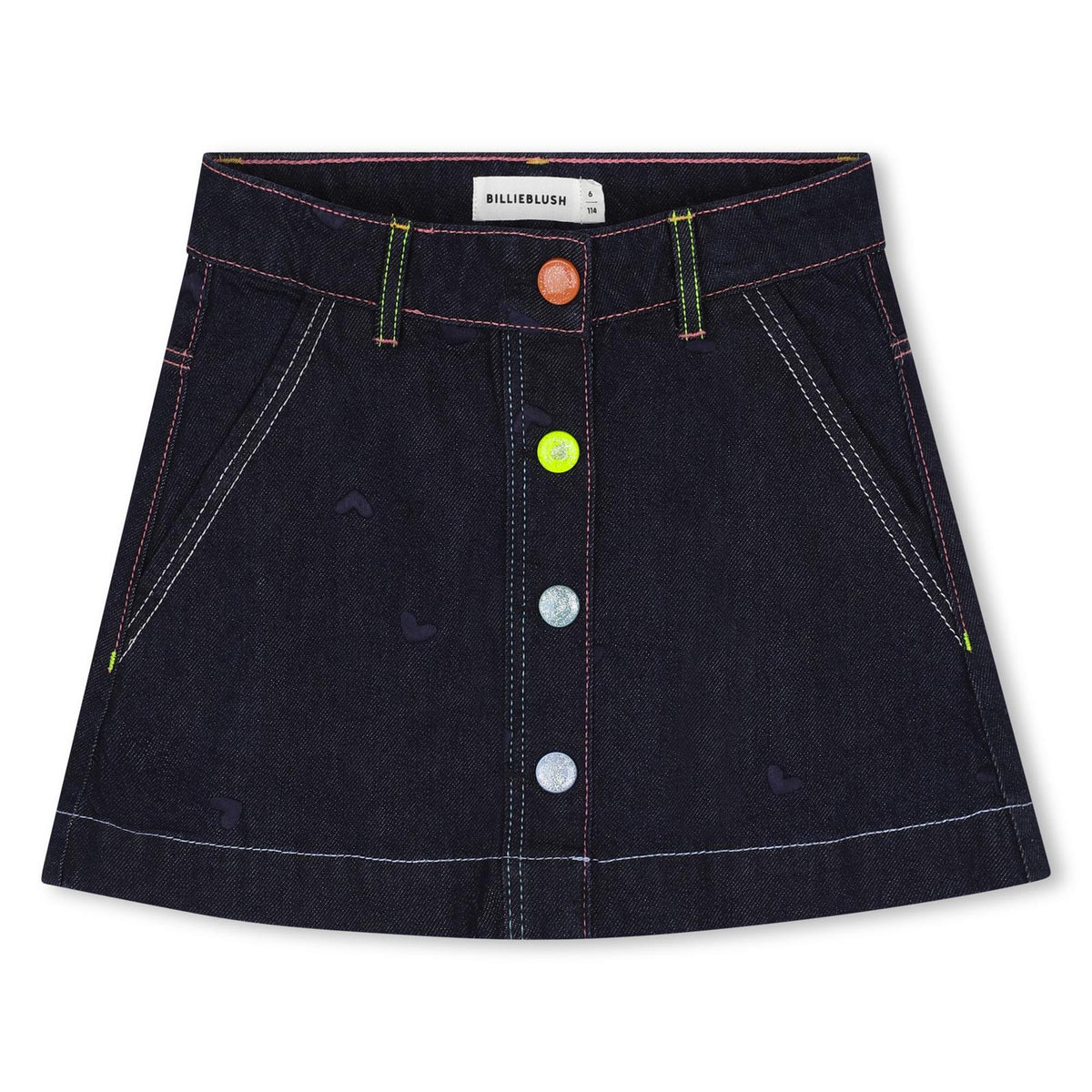 Billieblush - Ruwe denim rok