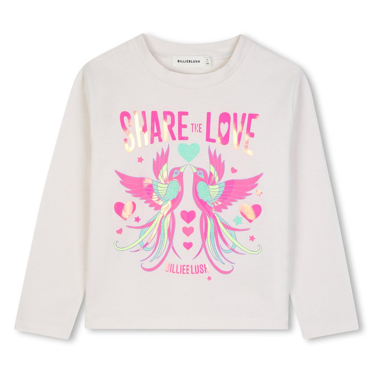 Billieblush - "Share the love" kolibrie-t-shirt