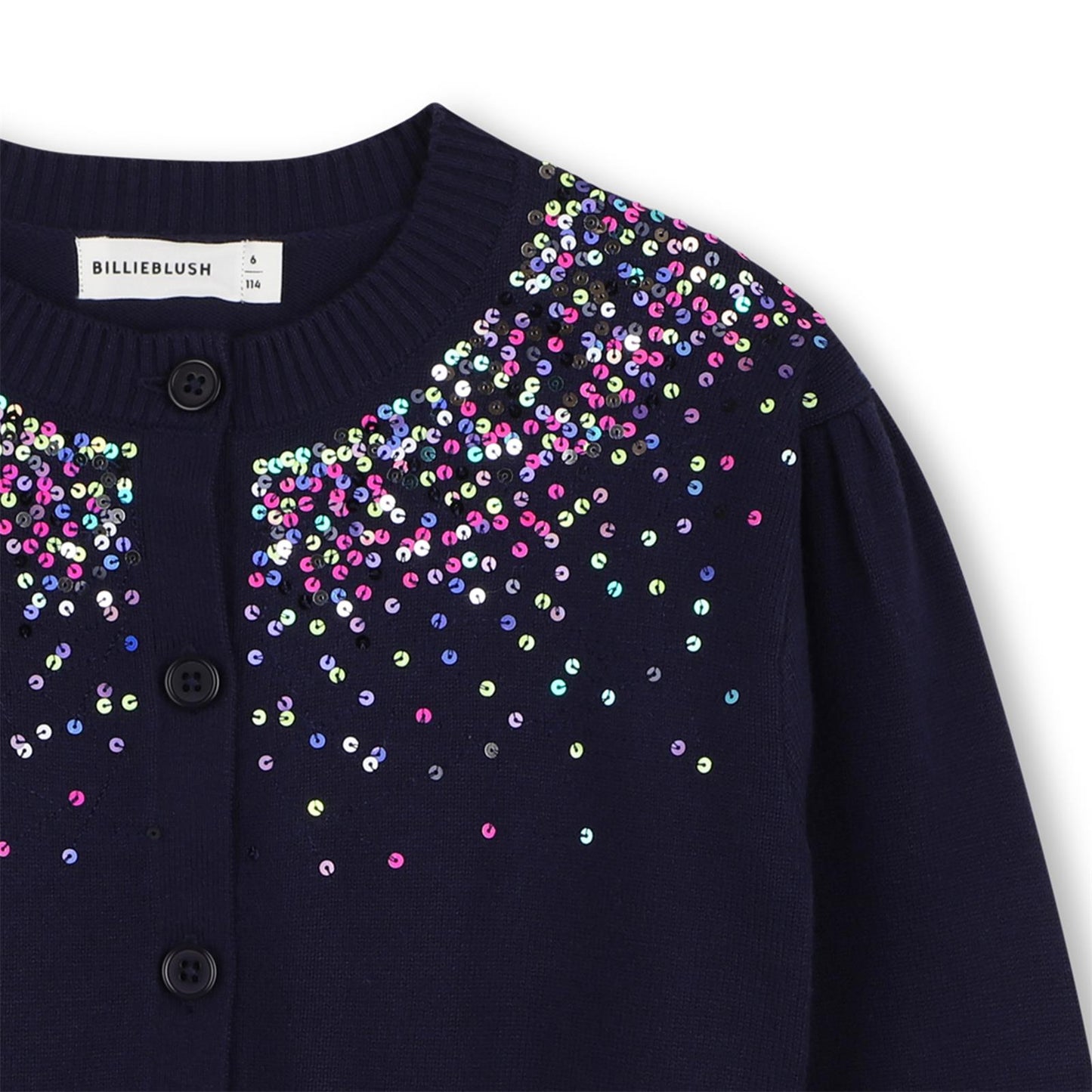 Billieblush - Cardigan navy & sequins