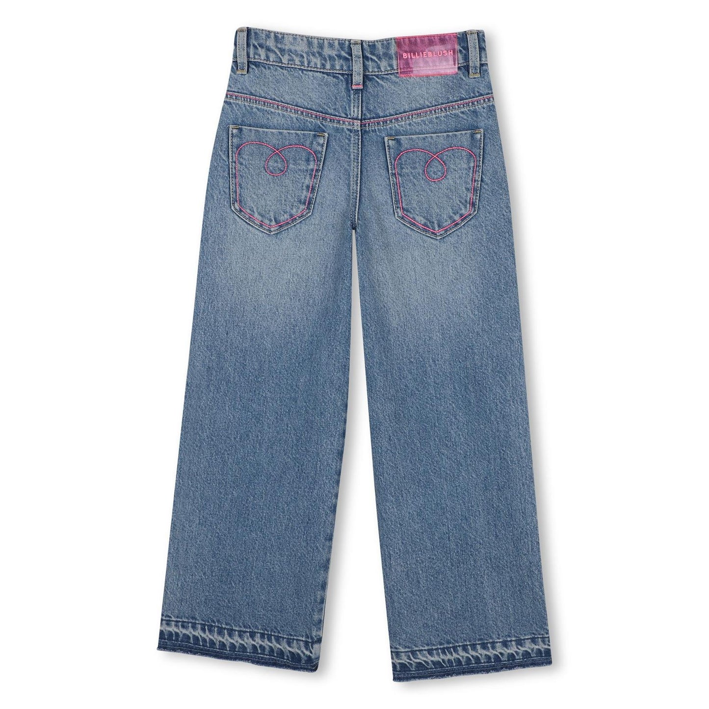 Billieblush - Jeans droit double stone