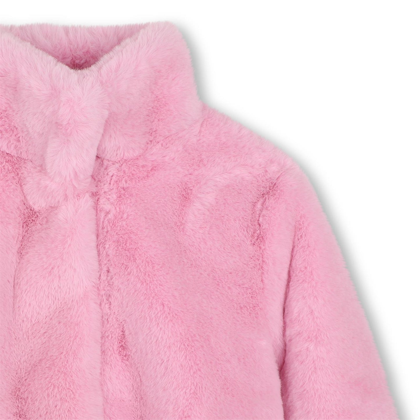 Billieblush - Manteau en polaire duveteuse backprint