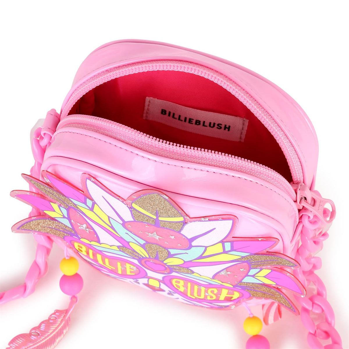 Billieblush - Sac à main fluo & paillettes CHAT