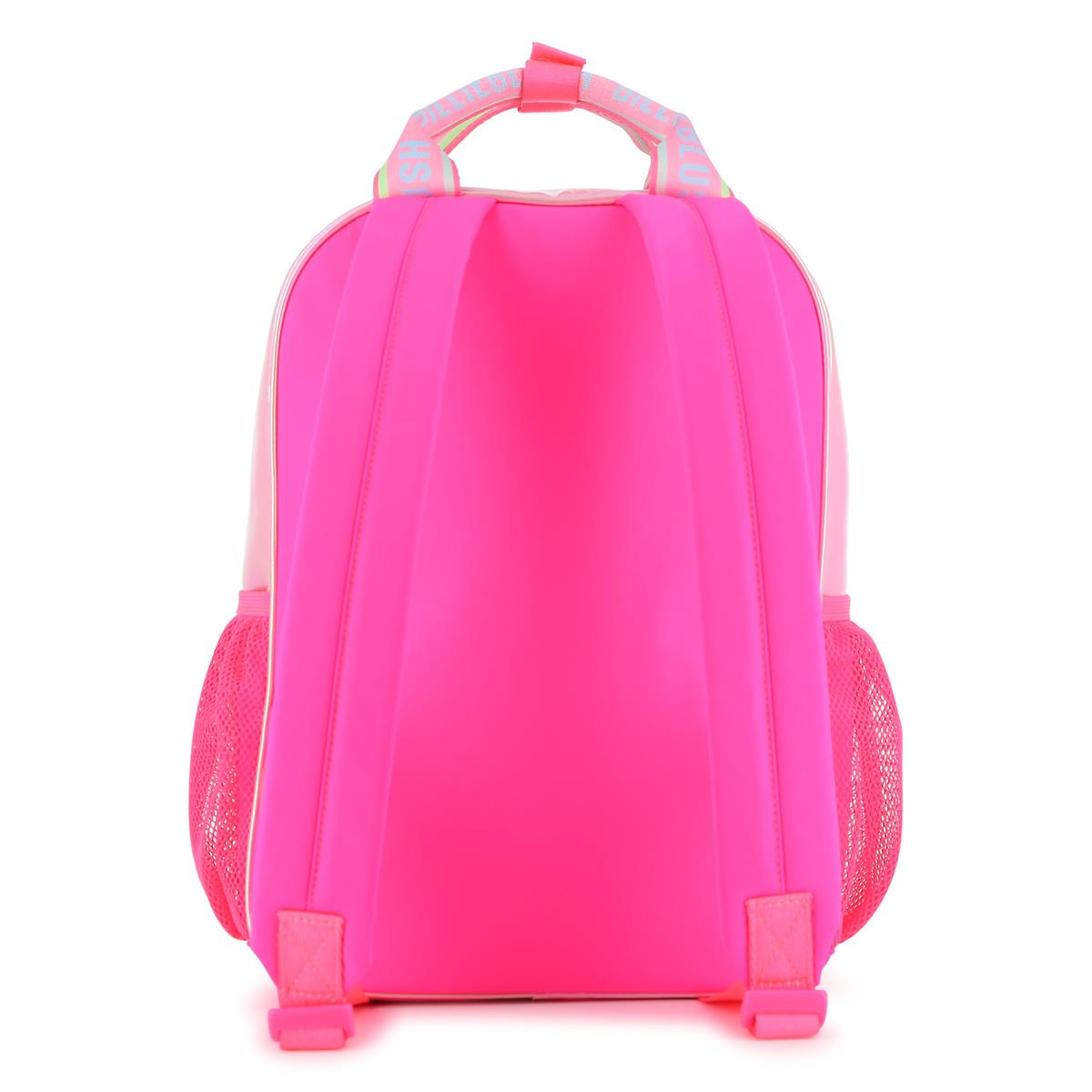 Billieblush - Sac à dos format école brillant à reflets rose