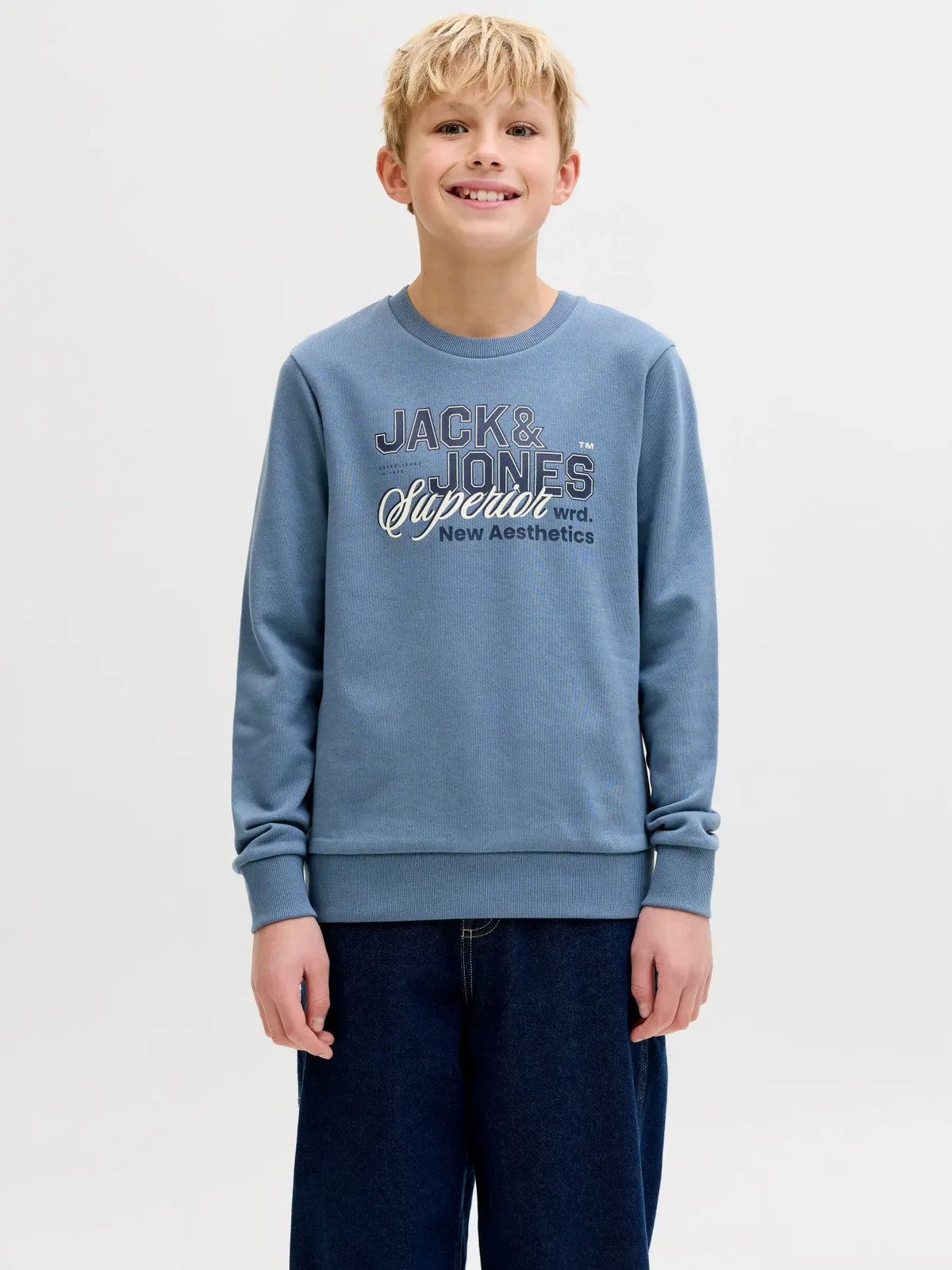 Jack&Jones - Sweat Blue Mirage JJELOGO