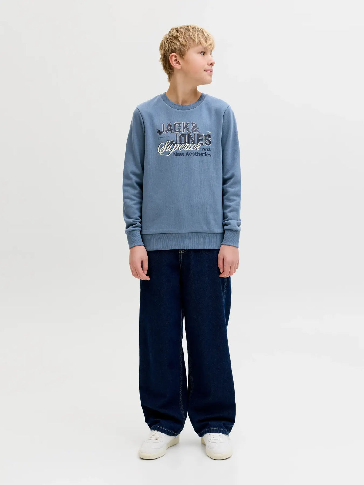 Jack&Jones - Sweat Blue Mirage JJELOGO
