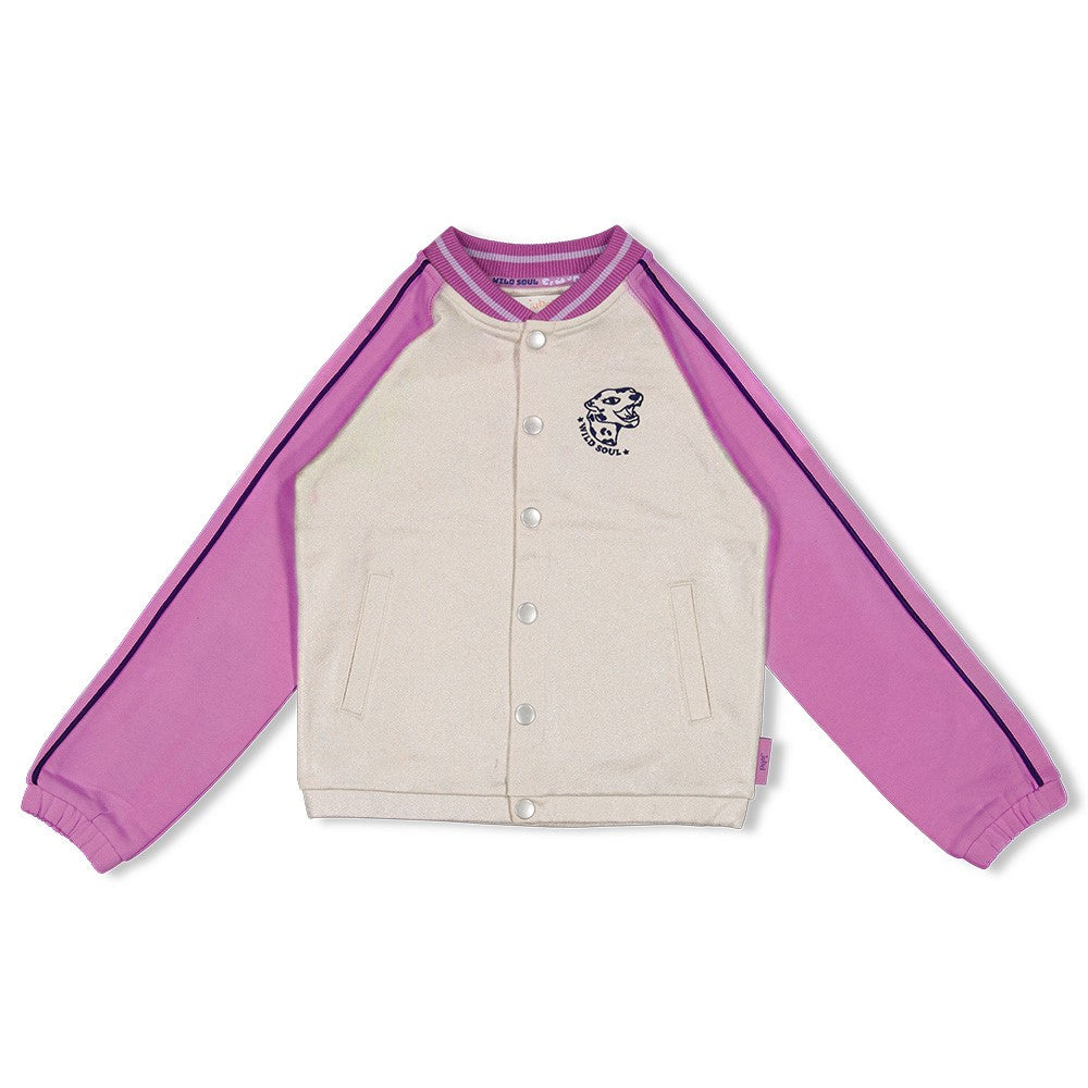 Jubel - Silver Bomber & Lila Backprint Wild Soul