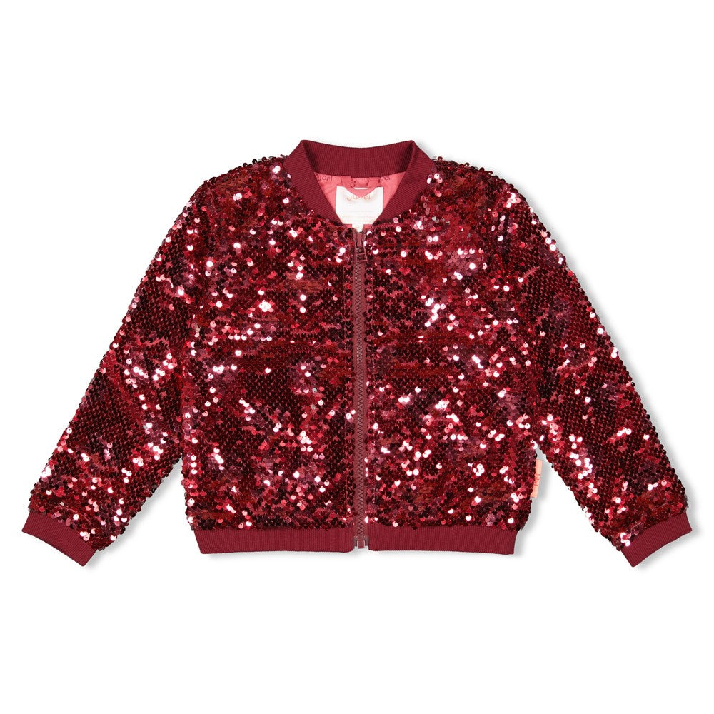 Jubel - Bomber en sequin Queen of Heurts