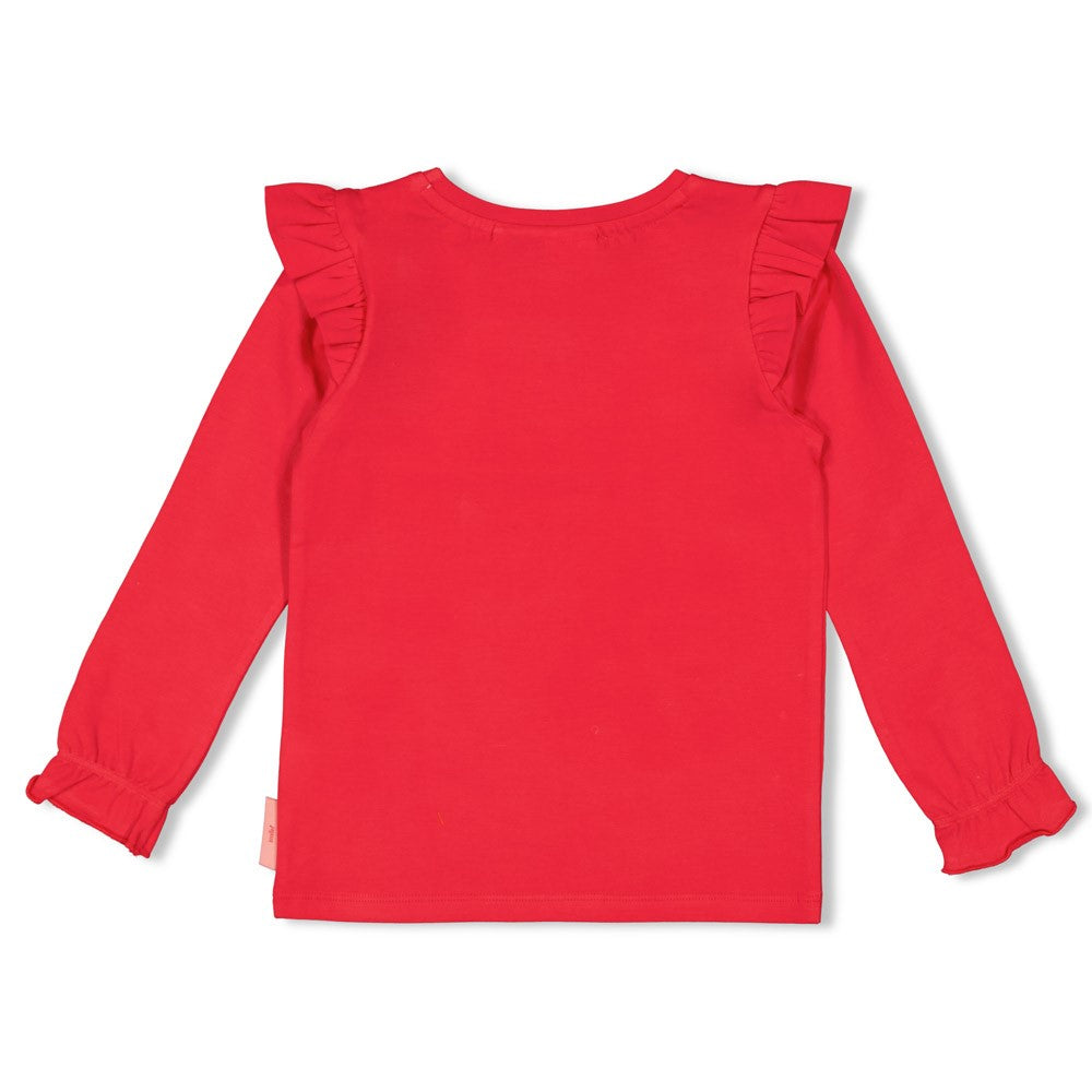 Jubel - T-shirt rouge Queen of Hearts