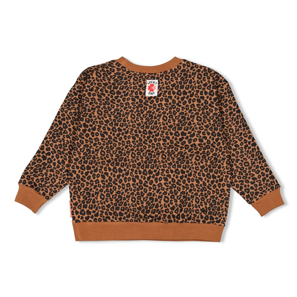 Jubel - Sweat léopard Queen of Hearts