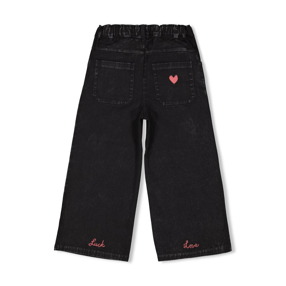 Jubel - Pantalon anthracite Queen of Hearts