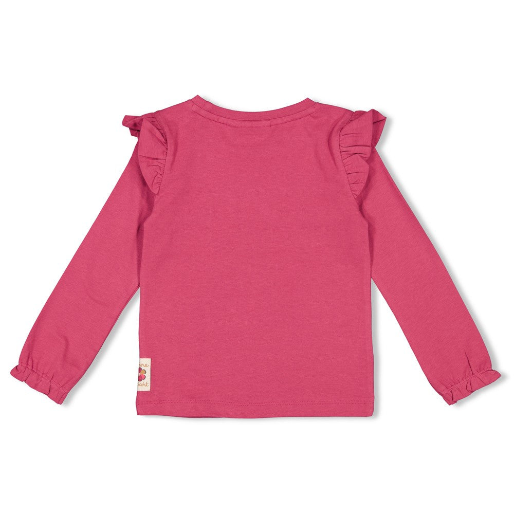 Jubel - T-shirt framboise Shine Bright