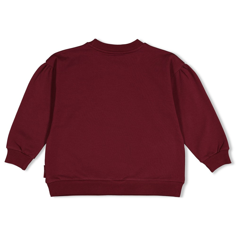 Jubel - Sweat bordeaux Daily Princess