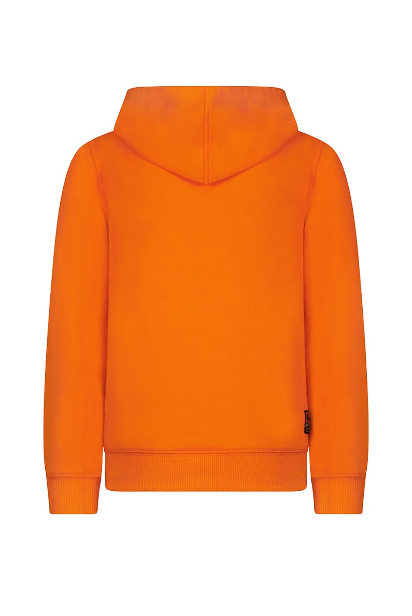 Tygo & Vito - Orange Clownfish logo embroidered hoodie
