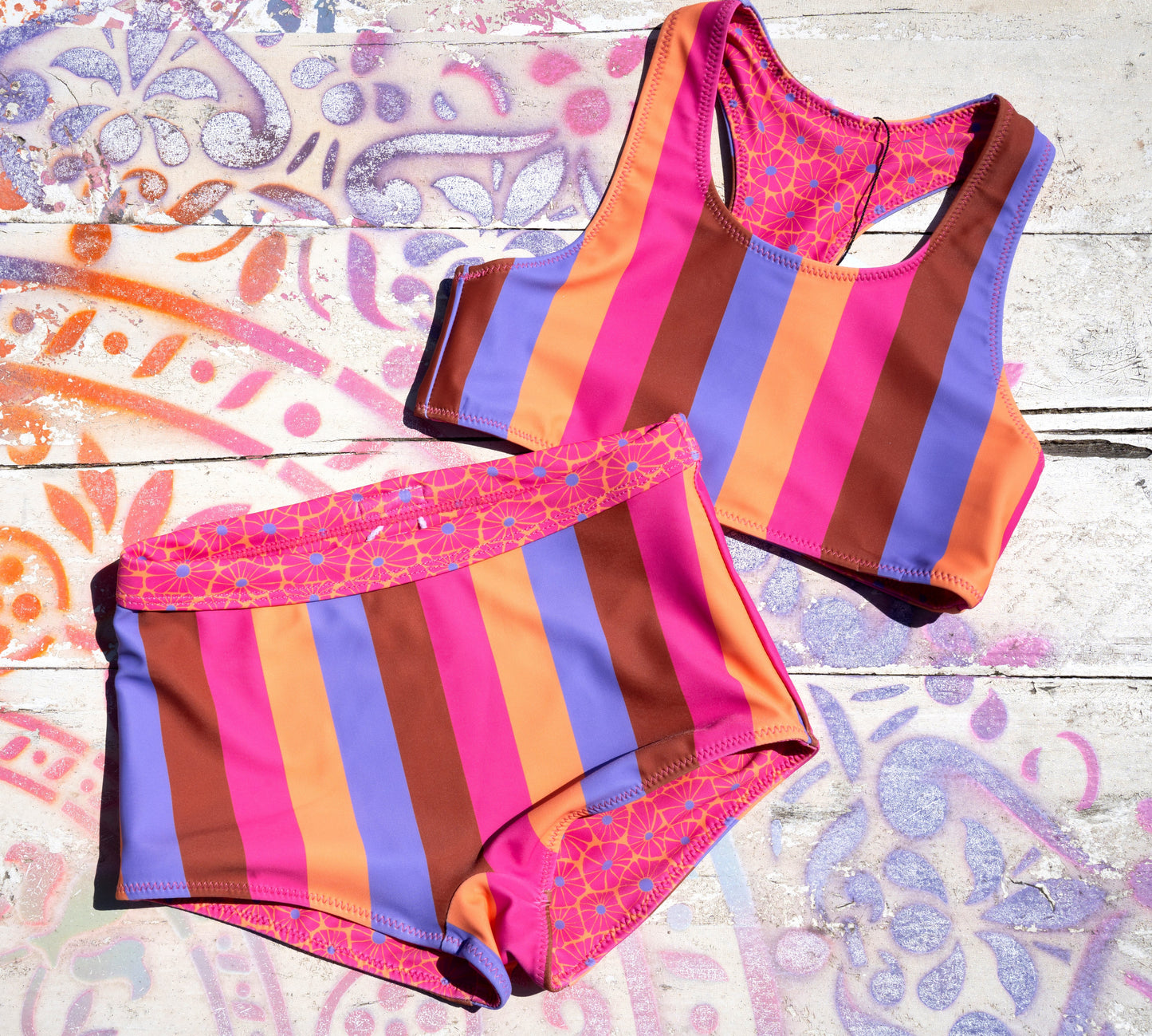 B. Nosy - Reversible Bikini Winona Fab Stipe