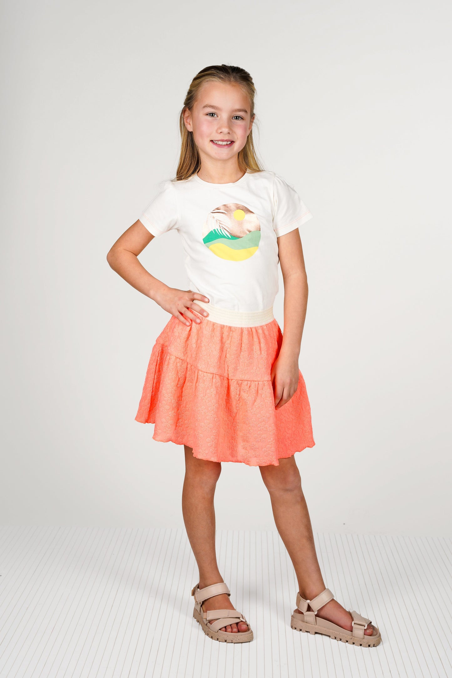 B.Nosy - Jupe neon blush Romy