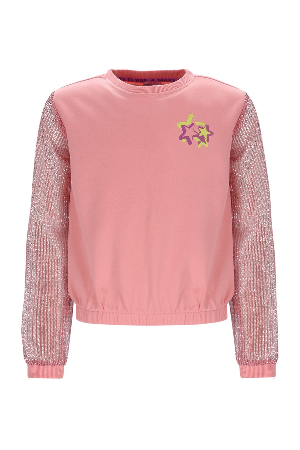 B.Nosy - Stefany Quarts roze sweatshirt
