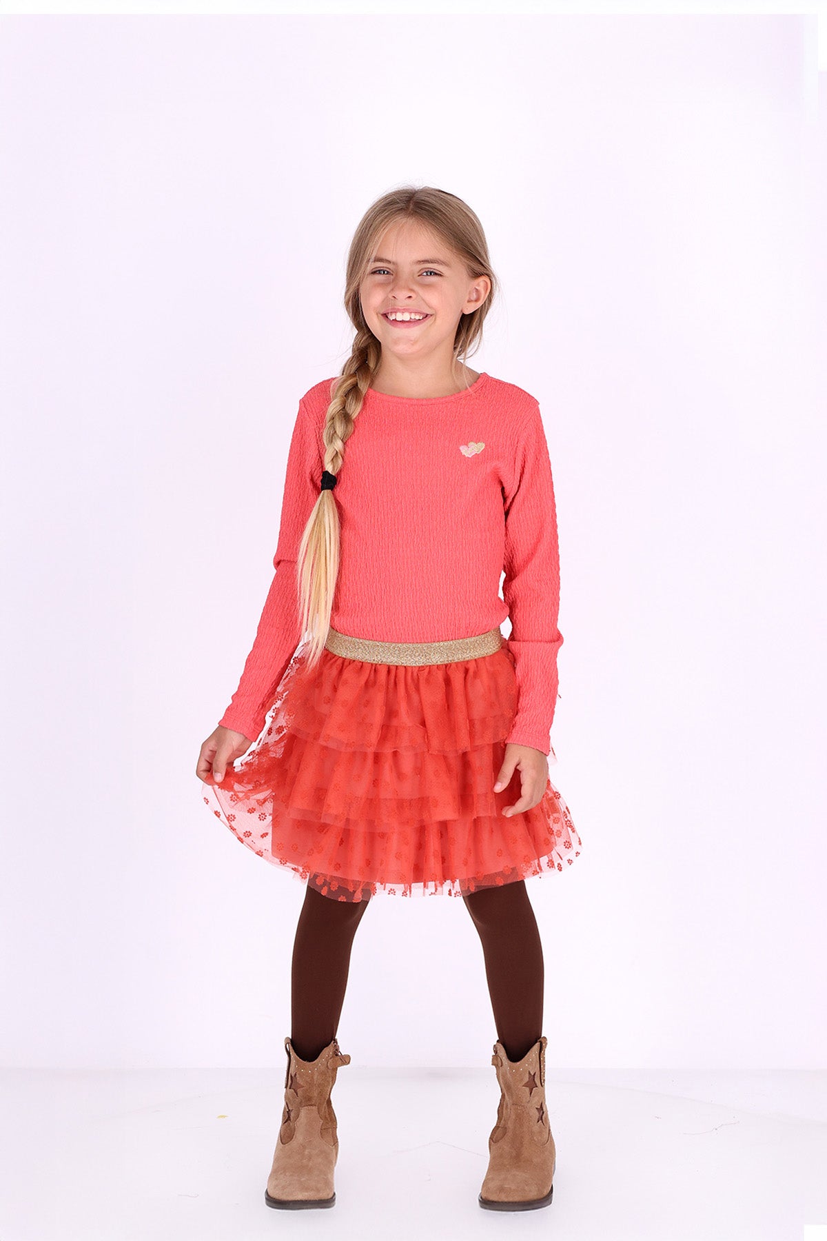 B.Nosy - Geranium Dora Dress