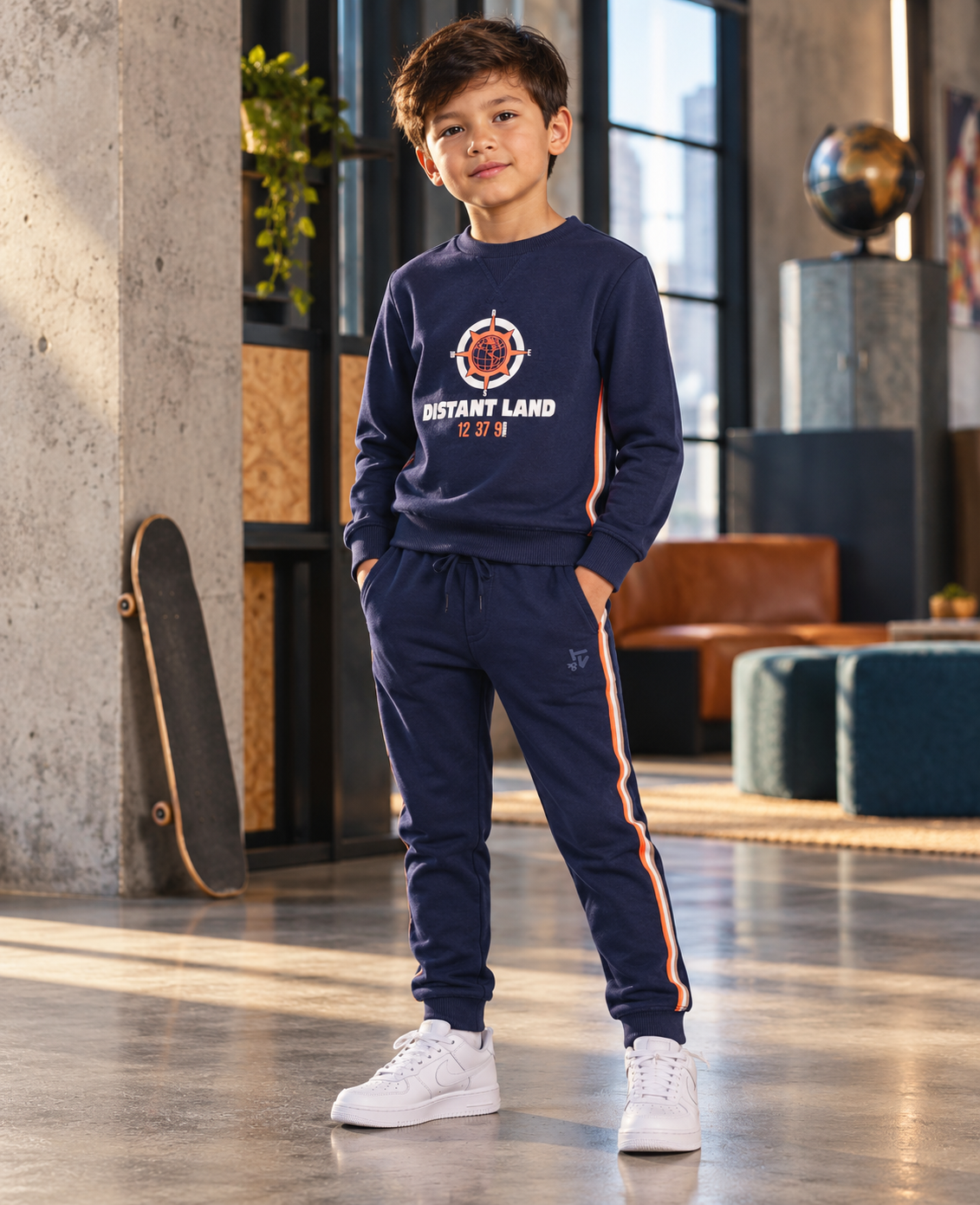 Tygo & Vito – Marineblaue Jogginghose BAS