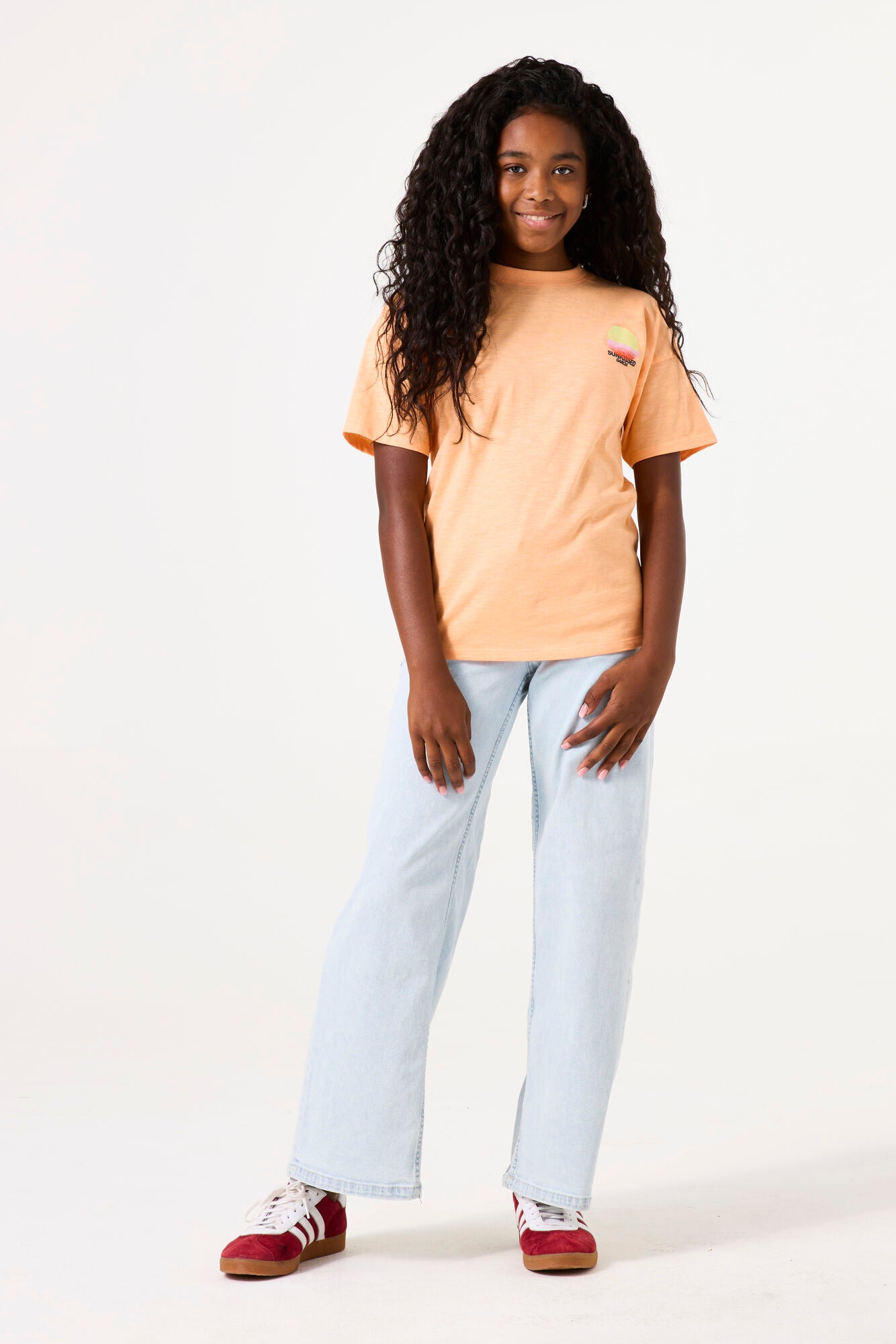 Garcia - Backprint Coral Kiss t -Shirt