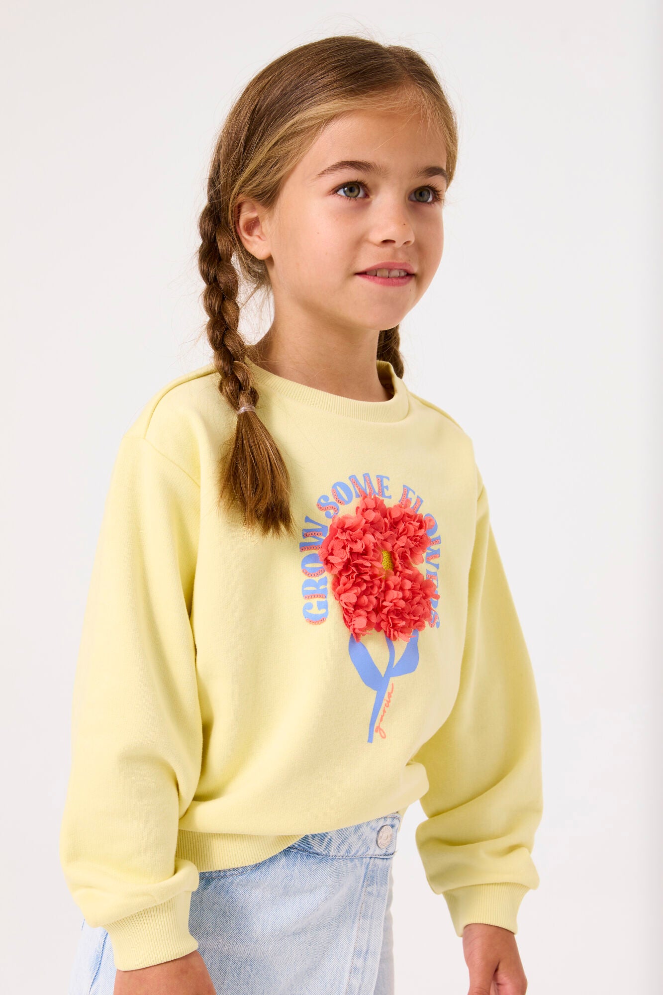 Garcia - Sweat soft lemon "Grow some flowers"