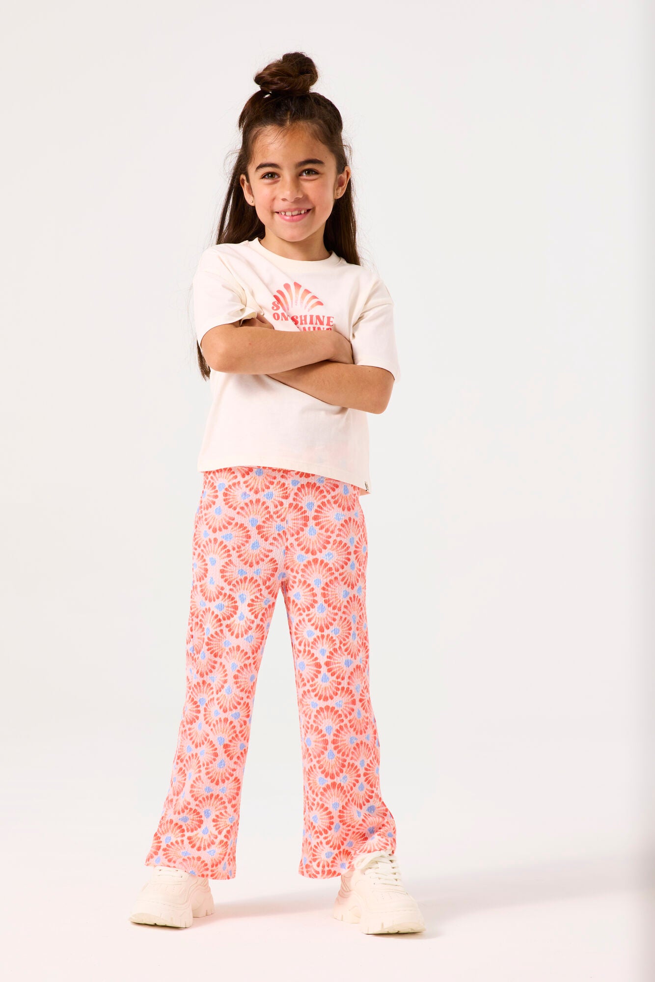 Garcia - Pantalon fluide Crystal Rose