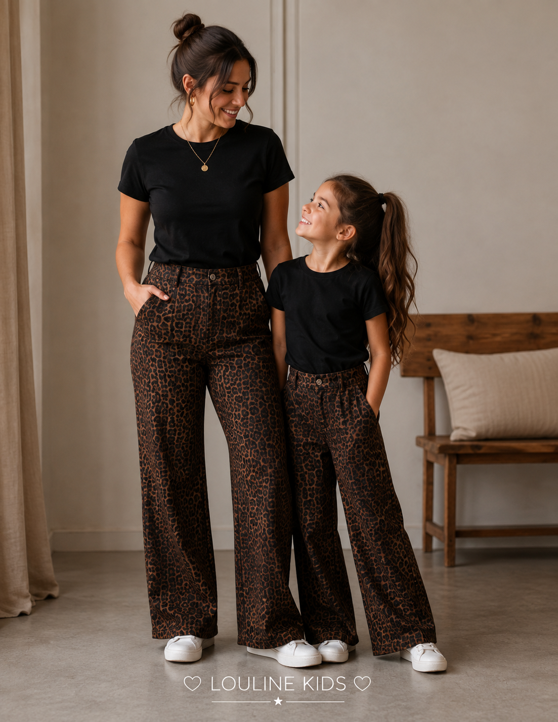 Mère & Enfant - Pantalon léopard ‼️ précommande : envoi le 24/08