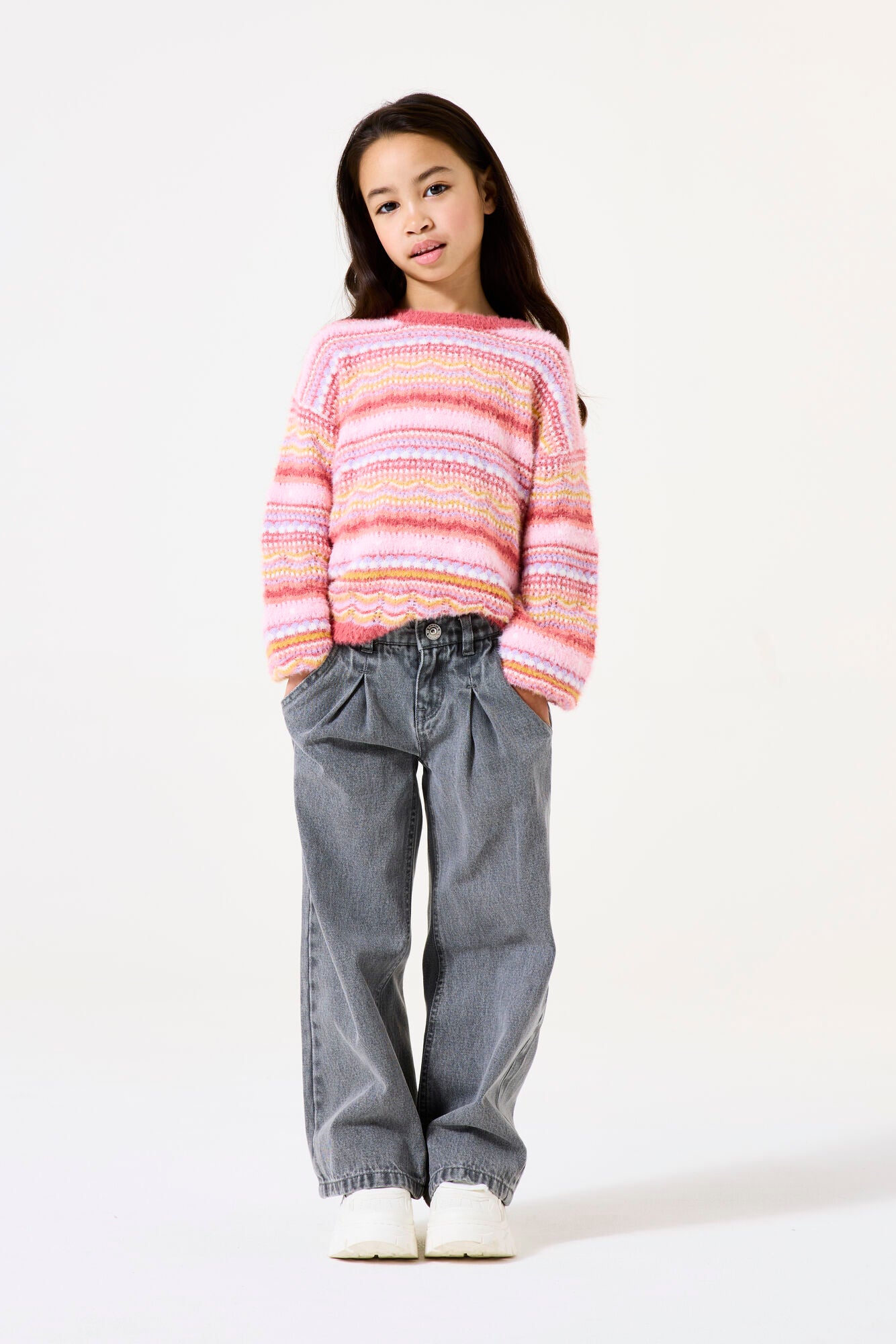 Garcia - Cedar Blush Bunt Mesh Sweater