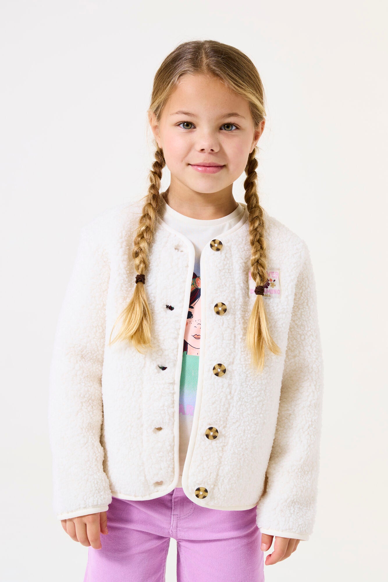 Garcia - Veste molleton warm white