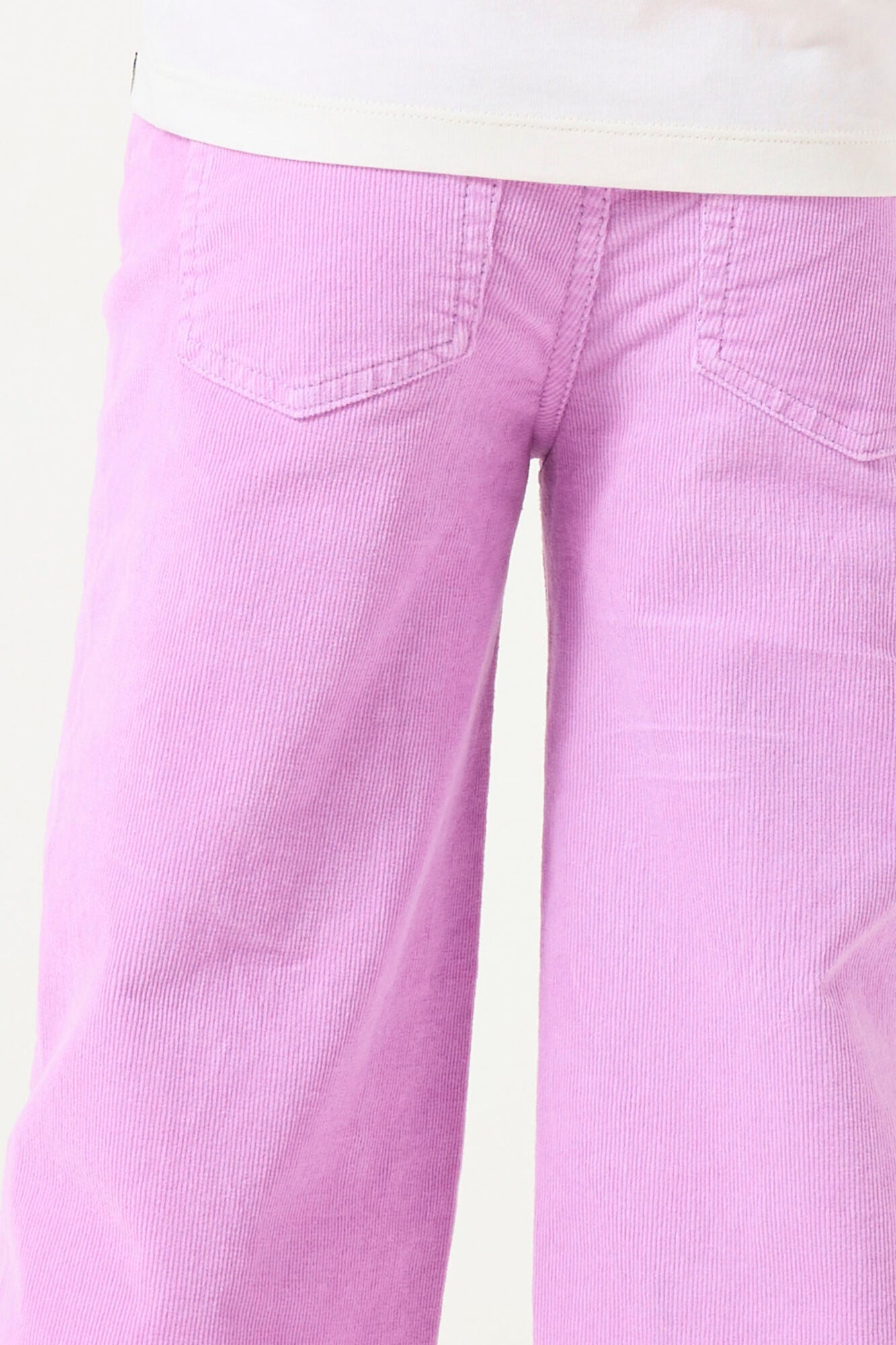 Garcia - Pantalon en velours lilas