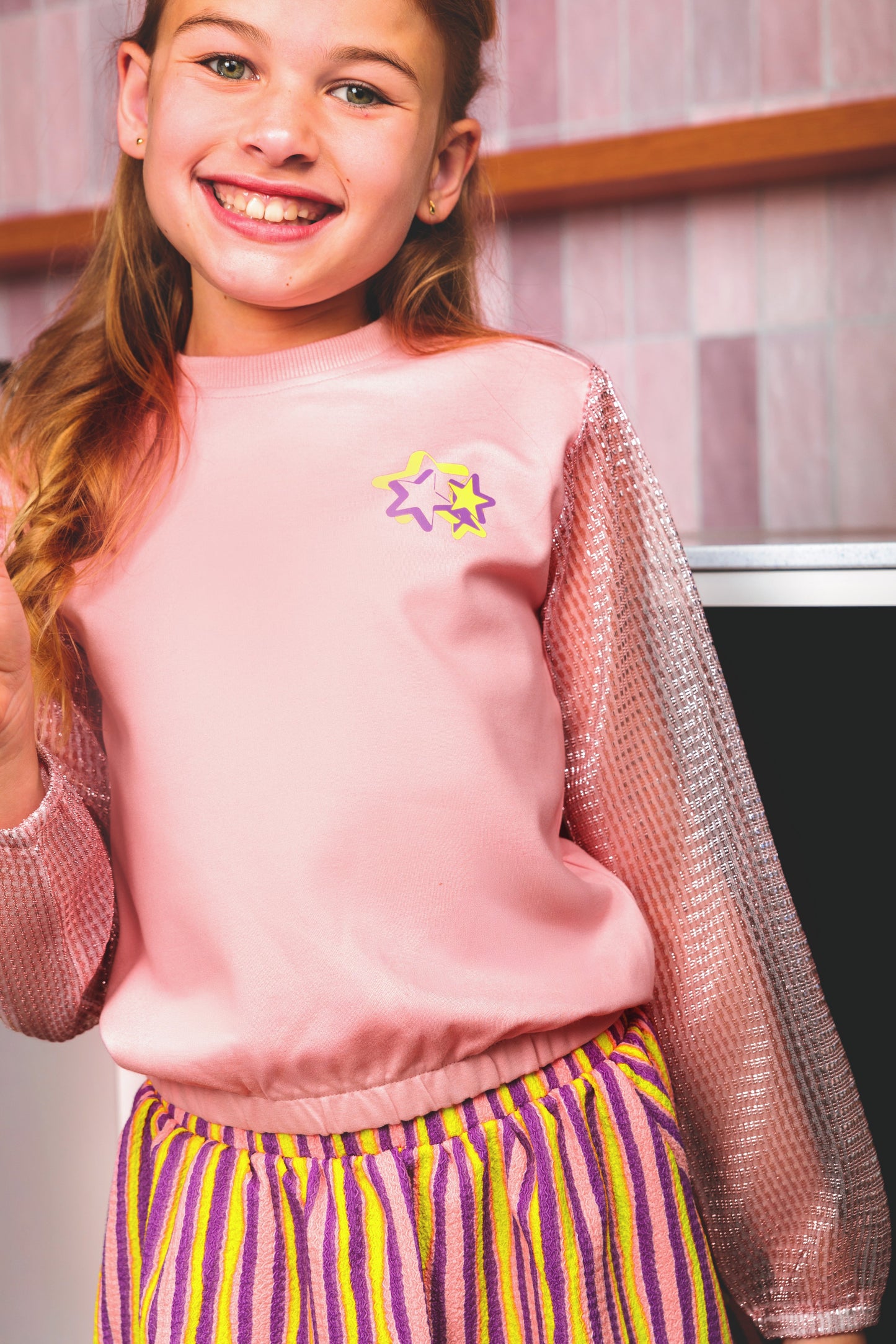 B.Nosy - Sudadera Stefany Quarts Rosa