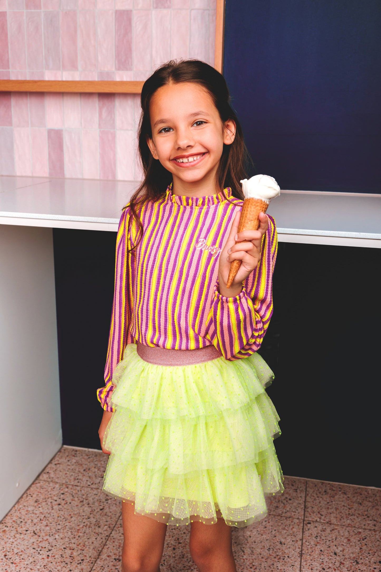 B.Nosy - Tyna Spring stripes T-shirt