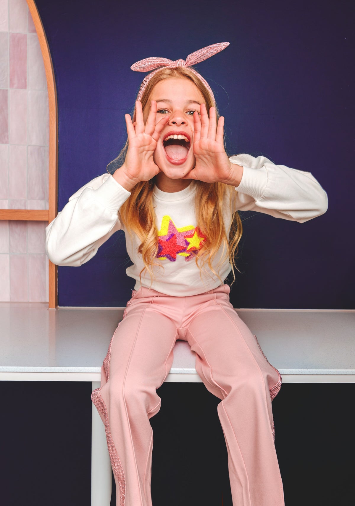 B.Nosy - Poppy Quarts roze broek