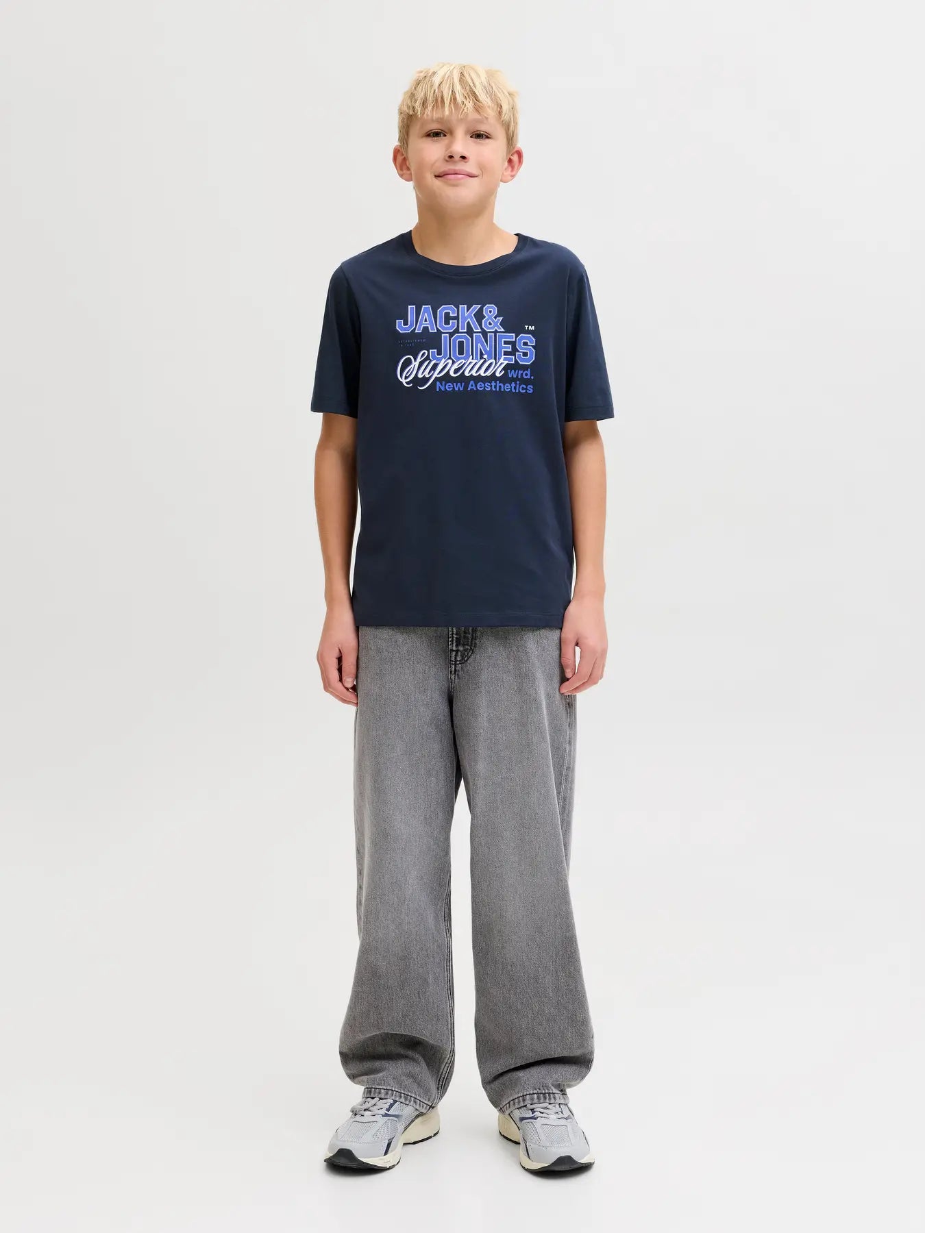 Jack&Jones - T-shirt Dazzling Blue JJELOGO