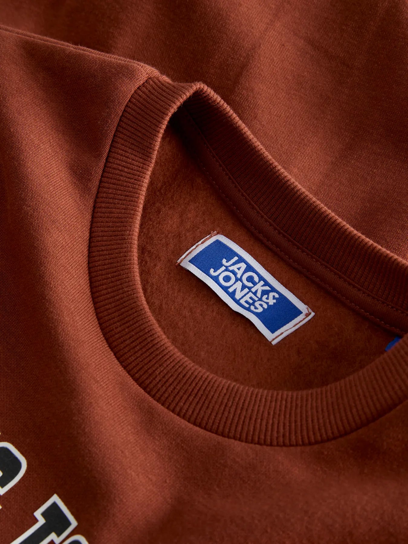 Jack & Jones - Burnt Henna JJ Caleb Sweatshirt