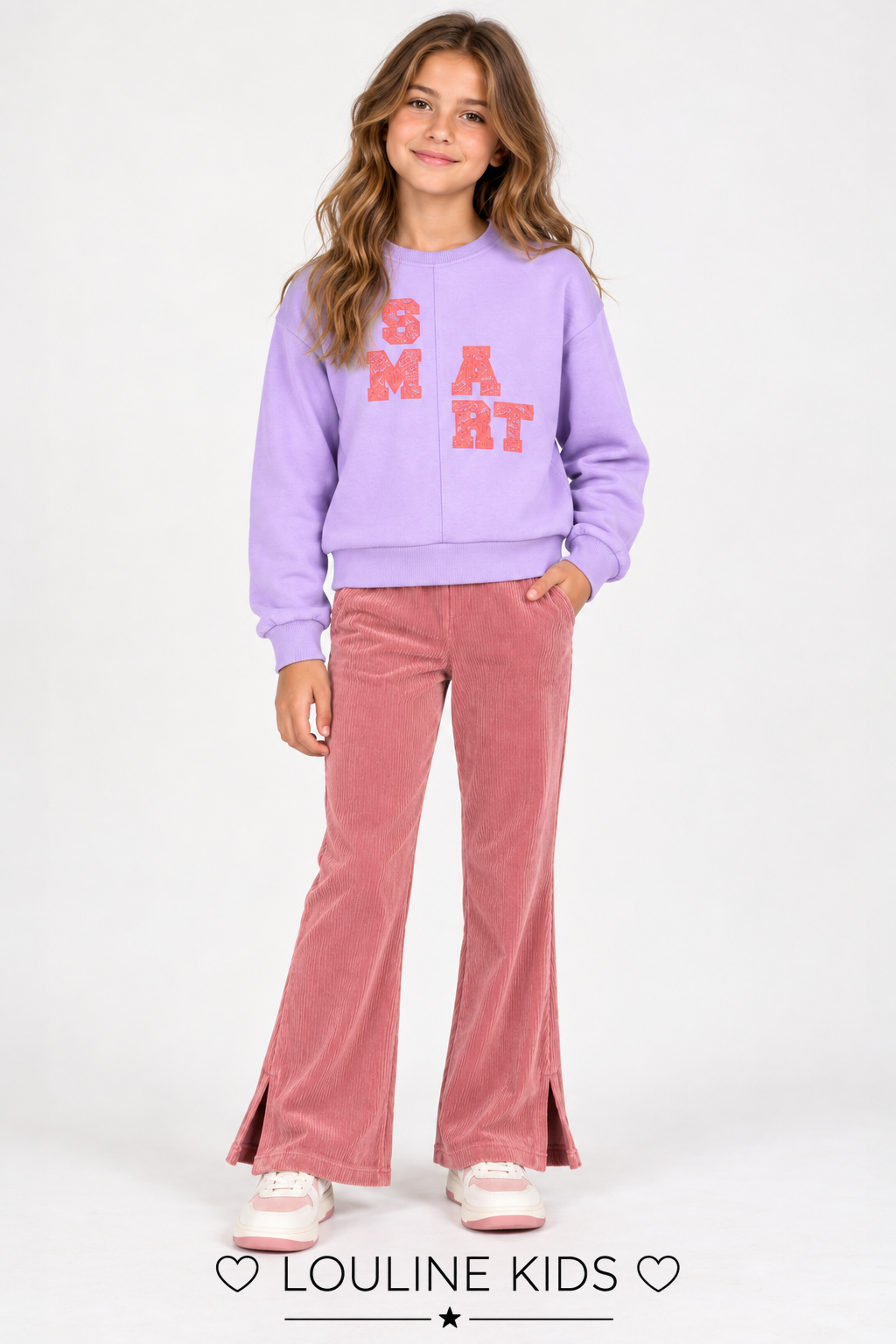 B.Nosy - Simona lila boug sweatshirt ‼️ Vertraagde levering bij de leverancier