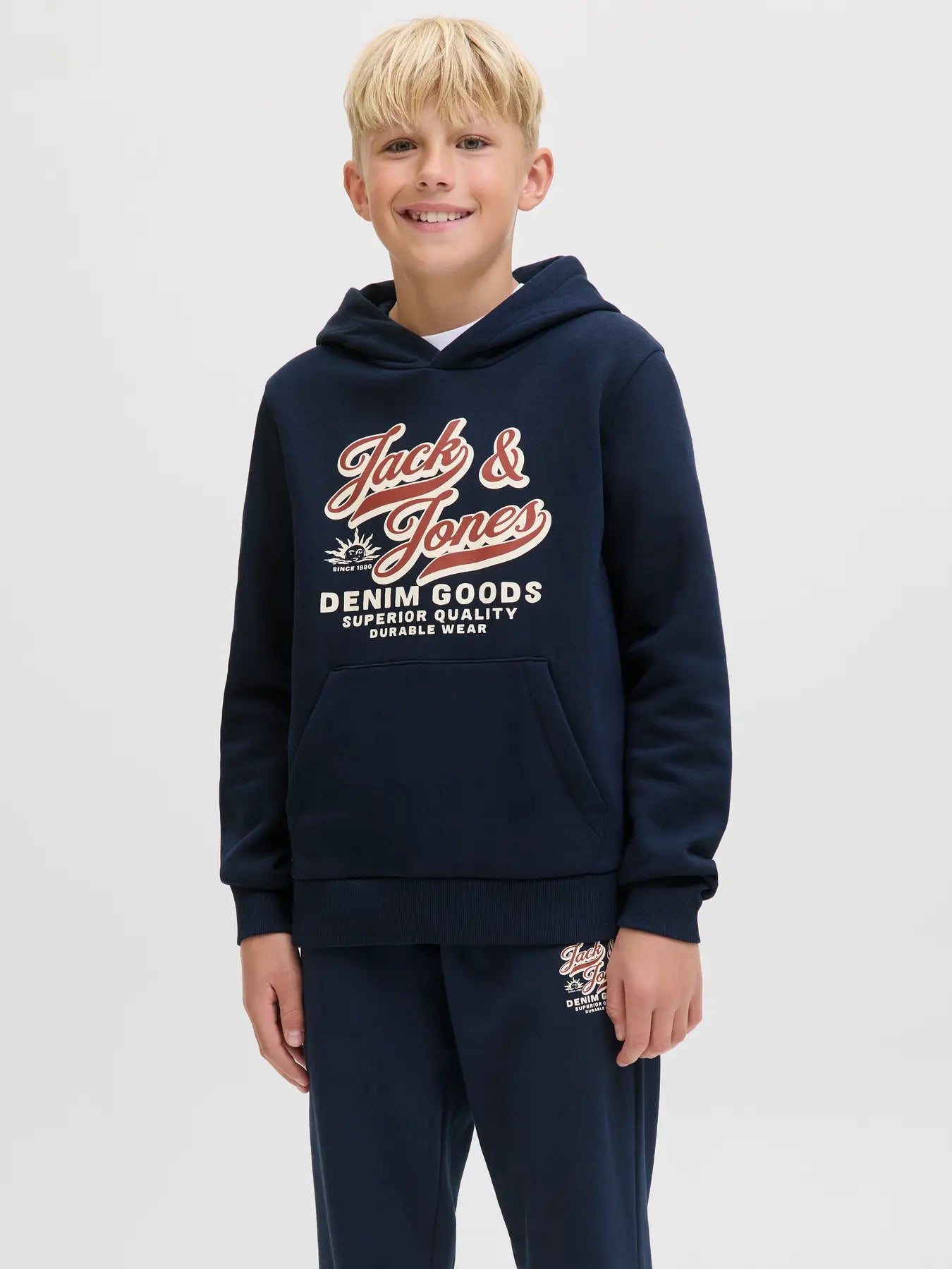 Jack & Jones - Sky -Kapitän Jjelogo Hoodie