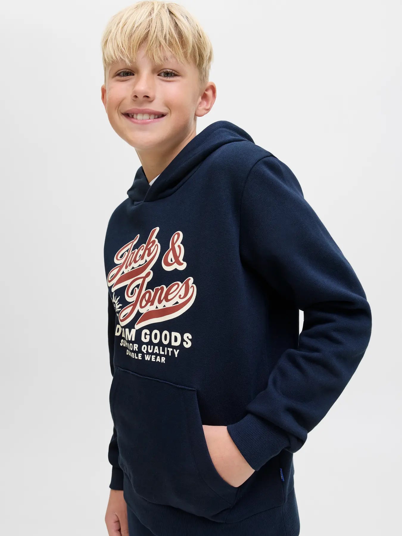 Jack & Jones - Sky -Kapitän Jjelogo Hoodie