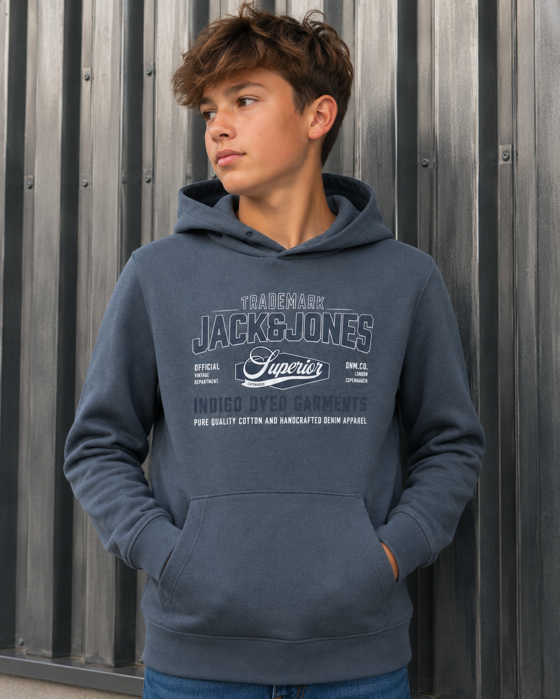 Jack&Jones - Sweat à capuche Turbulence JJELOGO
