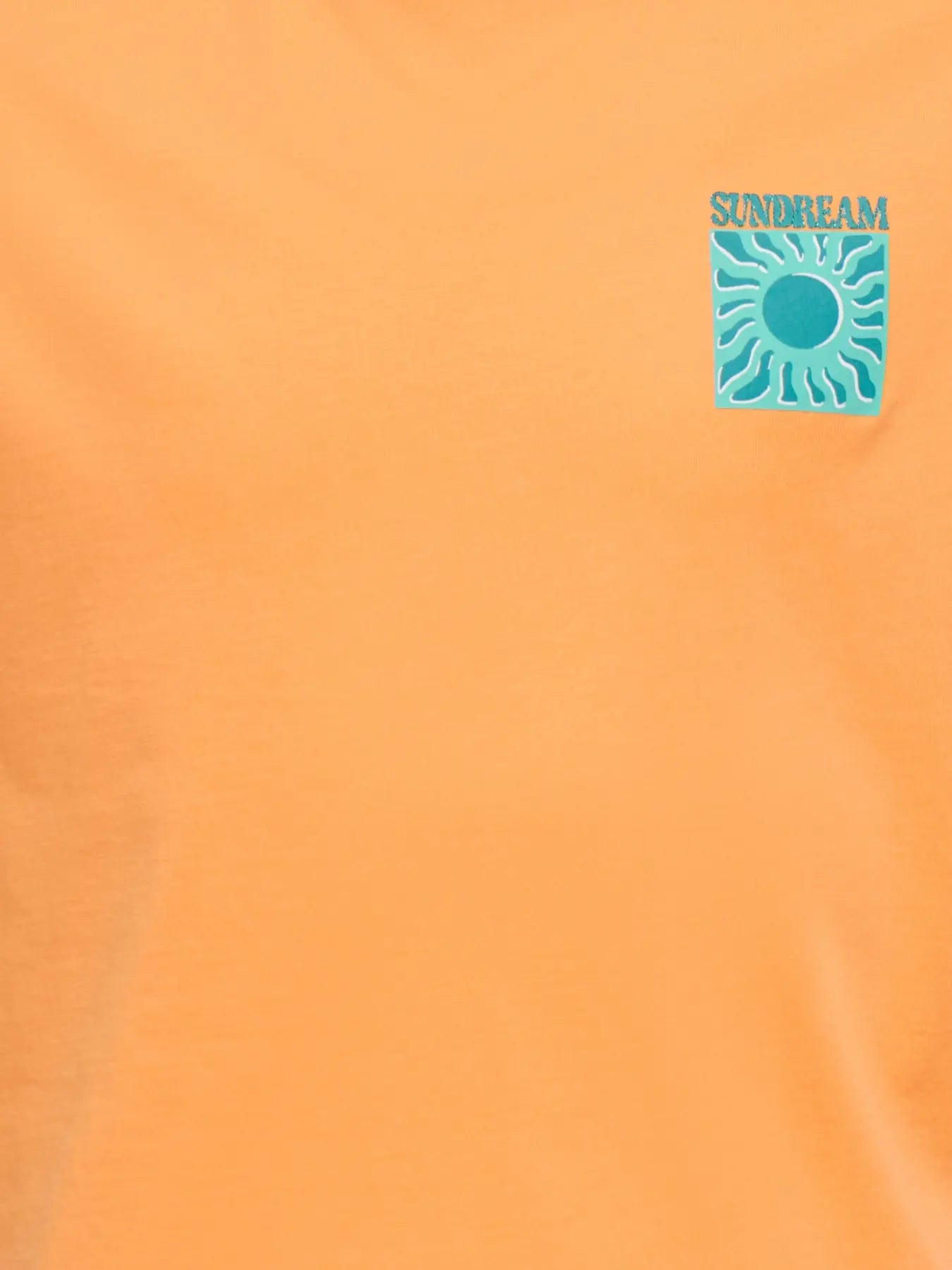Only - Camiseta naranja estampado espalda DOGVACAY