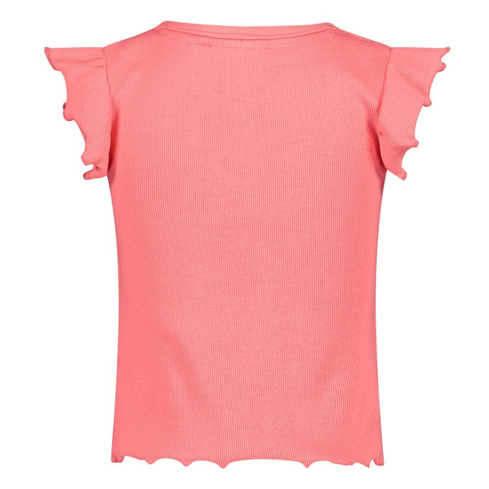 Jubel - T-shirt corail Picknick Perfect