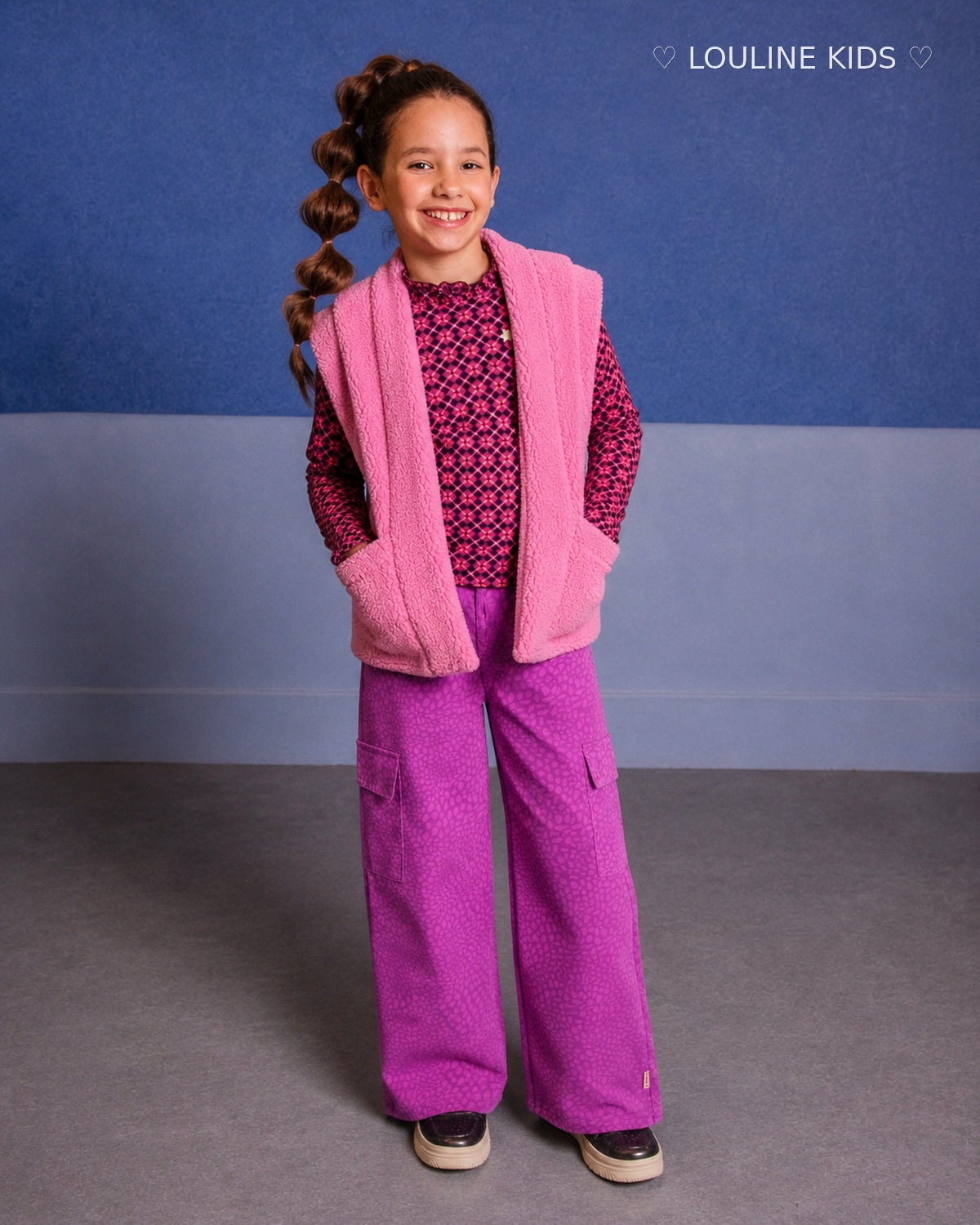 B.Nosy - Gilet sans manche rosebloom Georgie