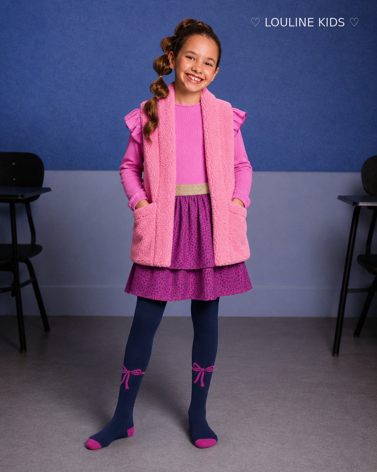 B.Nosy - Gilet sans manche rosebloom Georgie
