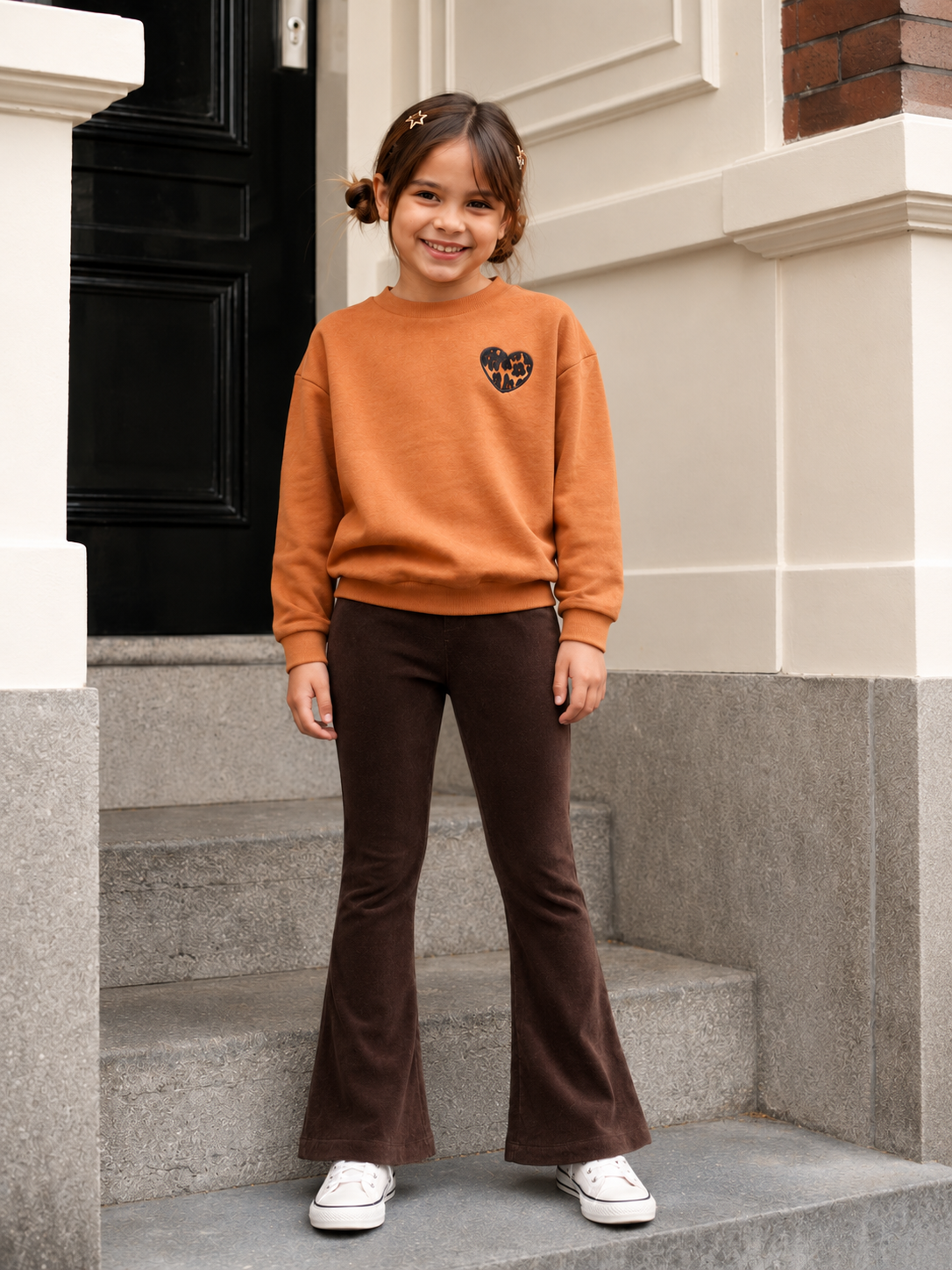 Jubel - Sweat camel backprint City Chic