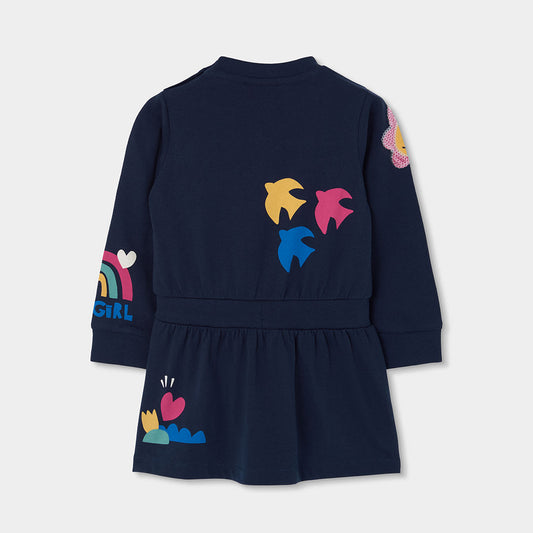 Boboli - Robe navy SMILE