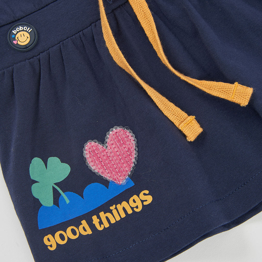 Boboli - Robe navy SMILE